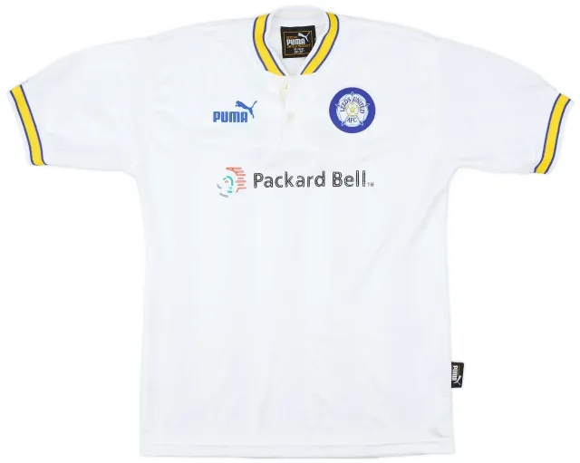 Puma 1996-98 Leeds United Home Shirt - 7/10 - (XS)