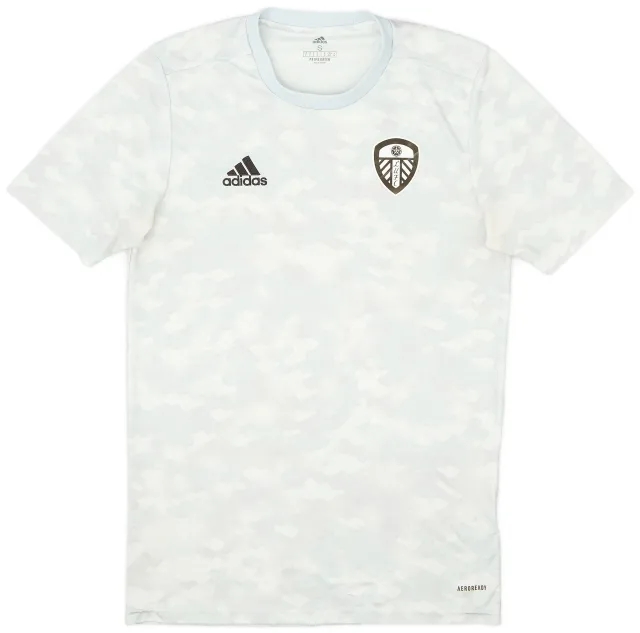2021-22 Leeds United adidas Training Shirt - 9/10 - (S)