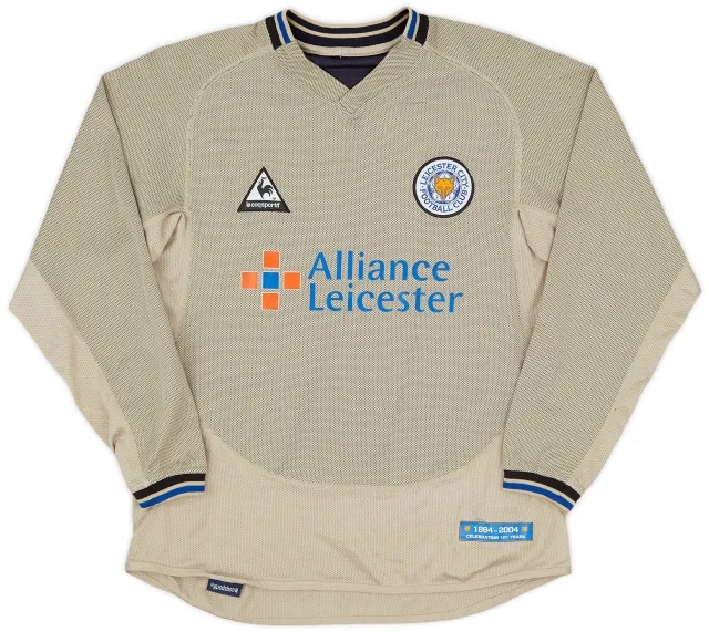 LeCoqSportif 2004-05 Leicester Away L/S Shirt - 7/10 - (S)
