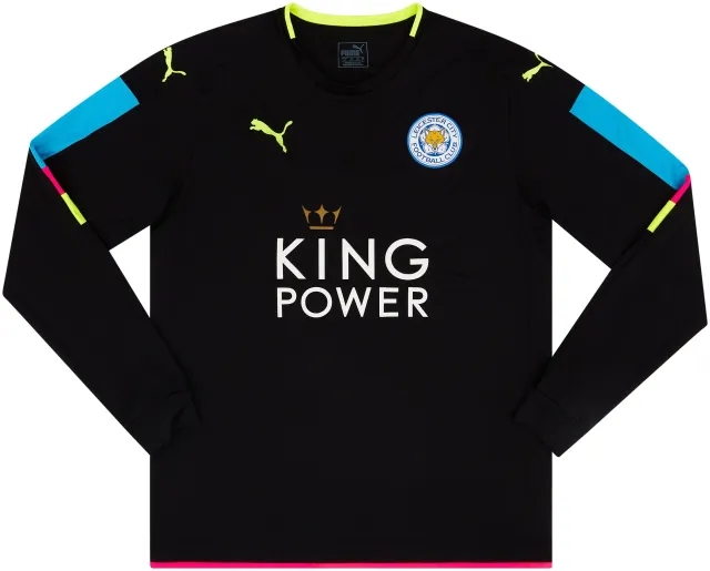 Puma 2016-17 Leicester Youth Issue GK Shirt #13 - 8/10 - (L)