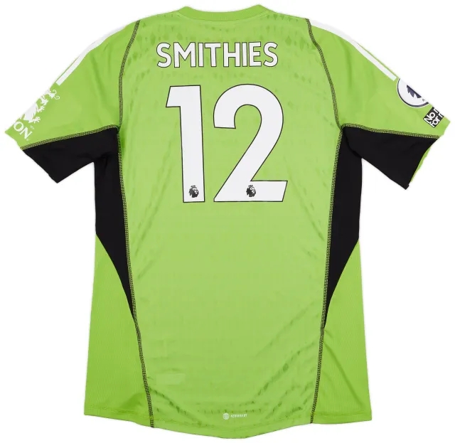 adidas 2023-24 Leicester Match Issue Youth GK Shirt Smithies #12