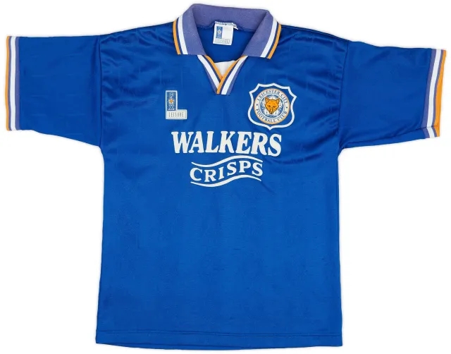 1994-96 Leicester Home Shirt - 8/10 - (S)