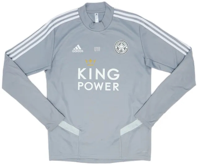 2019-20 Leicester adidas Player Issue Youth Training Top - 8/10 - (M)