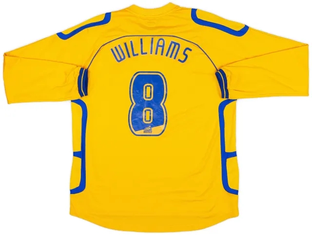 2005-06 Leicester Third L/S Shirt Williams #8 - 8/10 - (M)
