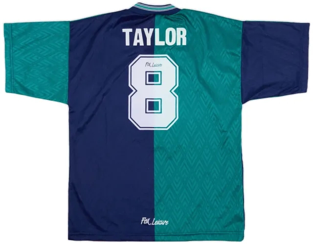 1995-96 Leicester Third Shirt Taylor #8 - 8/10 - (M)