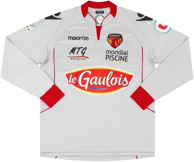 Macron 2011-12 Le Mans Match Issue Signed Third L/S Shirt Doumbia #22