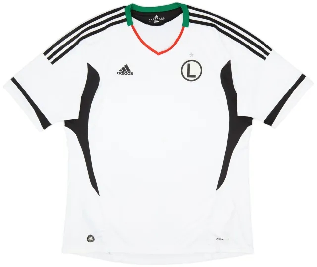 adidas 2011-12 Legia Warsaw Home Shirt - 7/10 - (XXL)