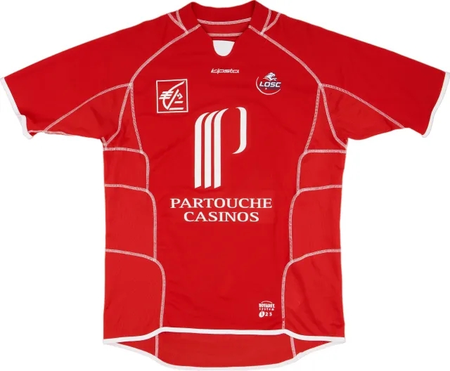 2003-04 Lille Home Shirt - 9/10 - (XL)