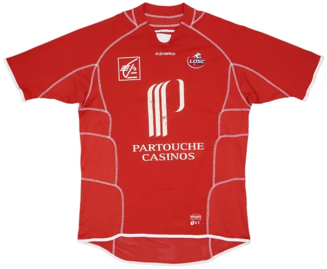 2003-04 Lille Home Shirt - 7/10 - (XL)