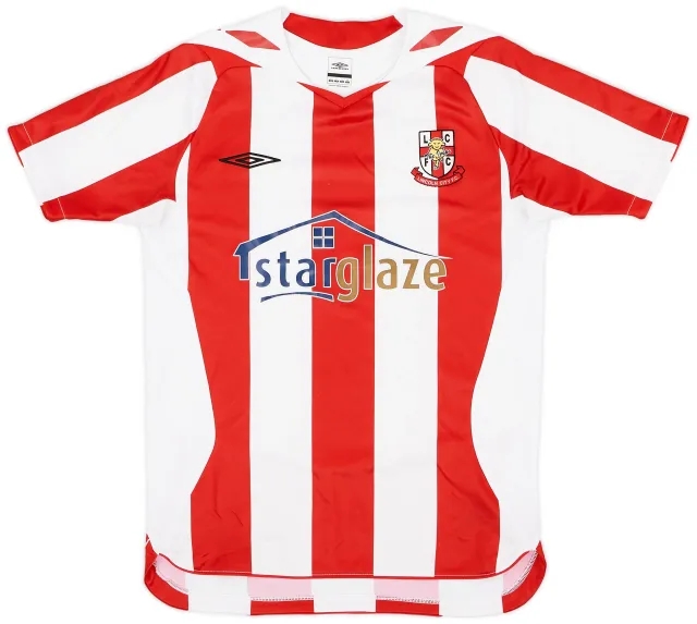 Umbro 2008-10 Lincoln City Home Shirt - 9/10 - (S)