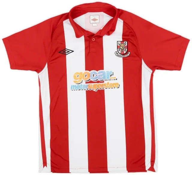 Umbro 2010-11 Lincoln City Home Shirt - 6/10 - (S)