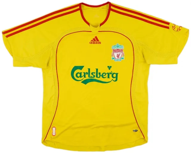adidas 2006-07 Liverpool Away Shirt - 6/10 - (M.Boys)