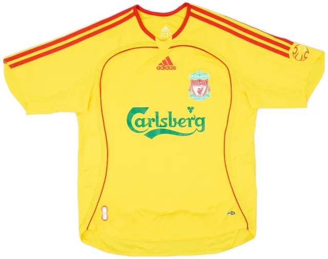 adidas 2006-07 Liverpool Away Shirt - 8/10 - (L.Boys)