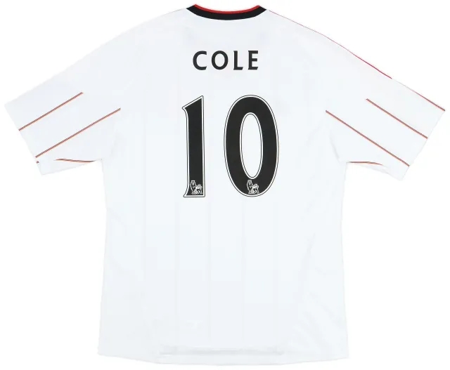 adidas 2010-11 Liverpool Away Shirt Cole #10 - 9/10 - (L)