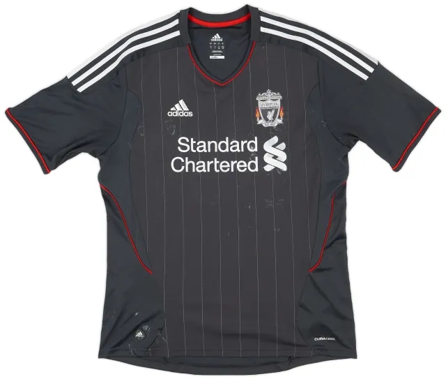 adidas 2011-12 Liverpool Away Shirt - 4/10 - (L)