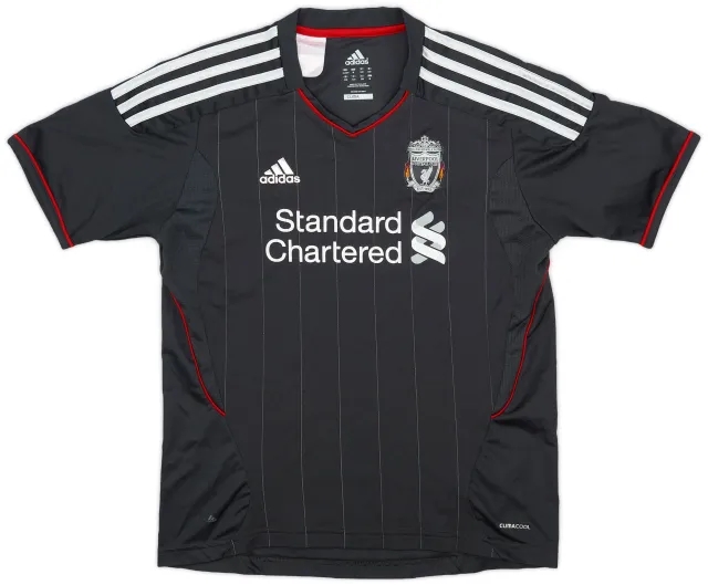 adidas 2011-12 Liverpool Away Shirt - 7/10 - (M.Boys)