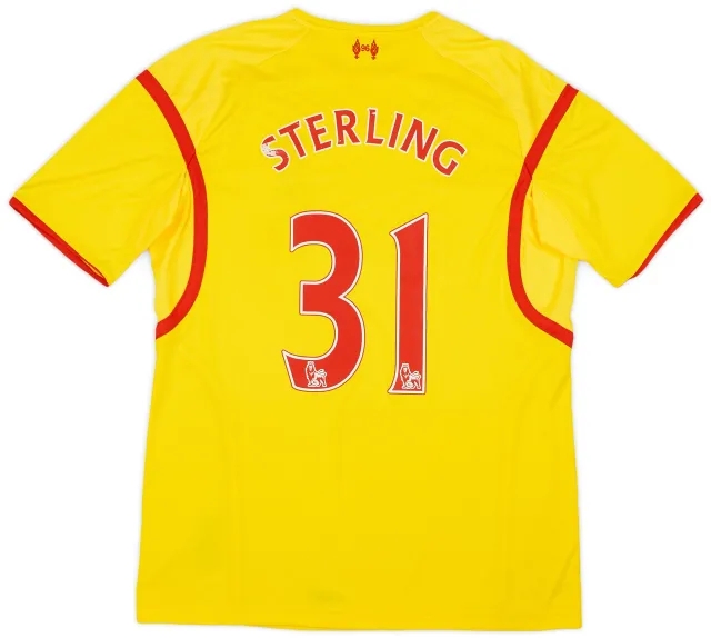 2014-15 Liverpool Away Shirt Sterling #31 - 6/10 - (L)
