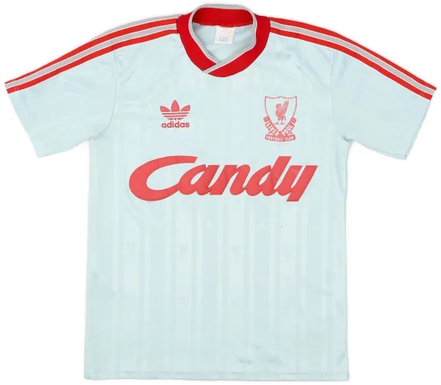 adidas 1988-89 Liverpool Away Shirt - 6/10 - (S)