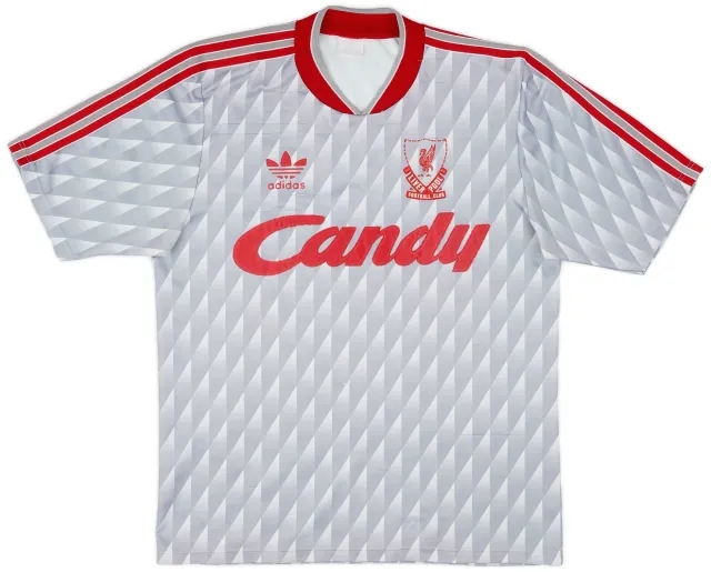 adidas 1989-91 Liverpool Away Shirt - 7/10 - (M)