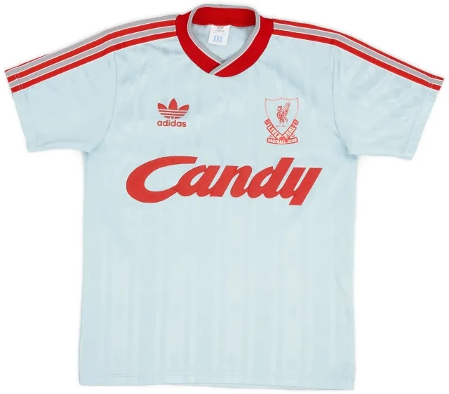 adidas 1988-89 Liverpool Away Shirt - 8/10 - (S)