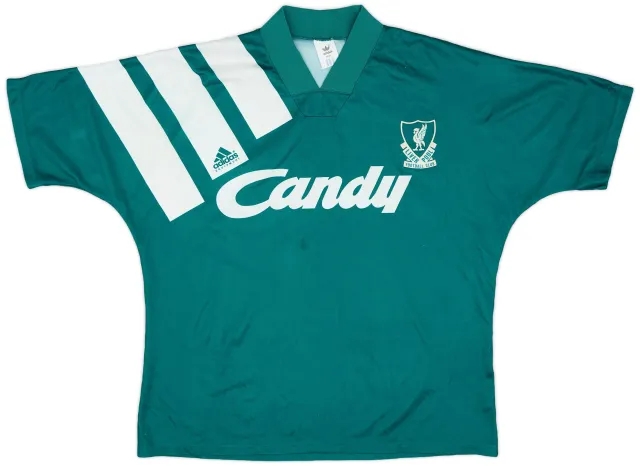 adidas 1991-92 Liverpool Away Shirt - 8/10 - (M/L)