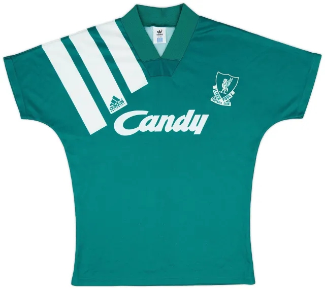 adidas 1991-92 Liverpool Away Shirt - 9/10 - (S)
