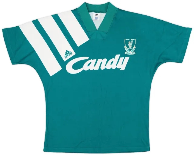 adidas 1991-92 Liverpool Away Shirt - 8/10 - (M)