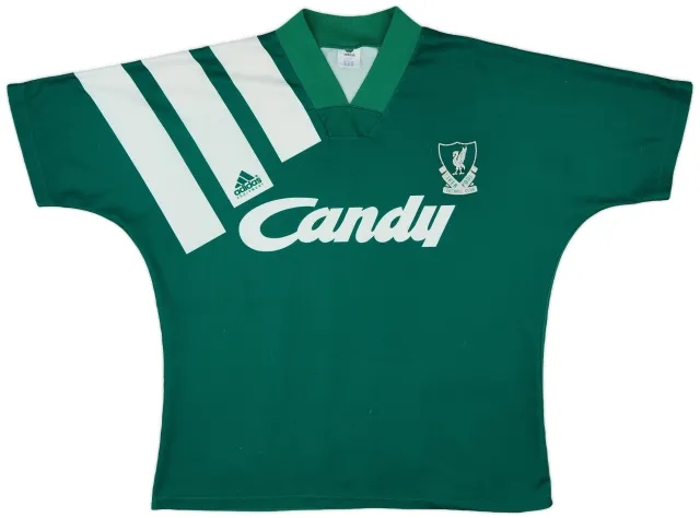 adidas 1991-92 Liverpool Away Shirt - 6/10 - (M/L)