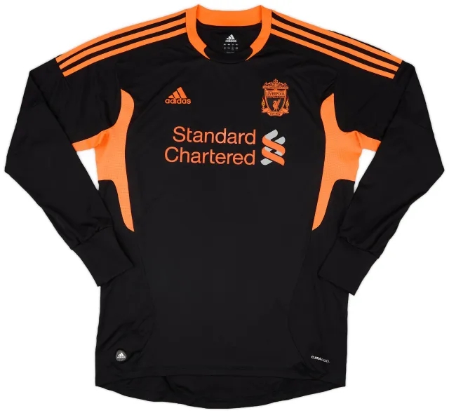 adidas 2010-11 Liverpool GK Shirt - 6/10 - (L)