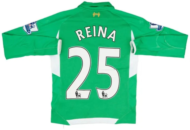 2012-13 Liverpool GK Shirt Reina #25 - 8/10 - (S.Boys)