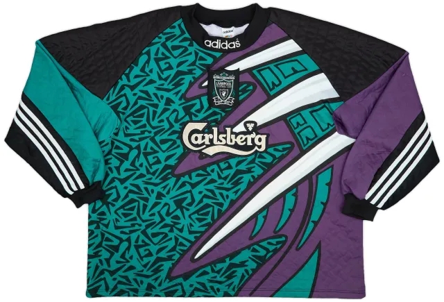adidas 1995-96 Liverpool GK Shirt - 8/10 - (XXL)