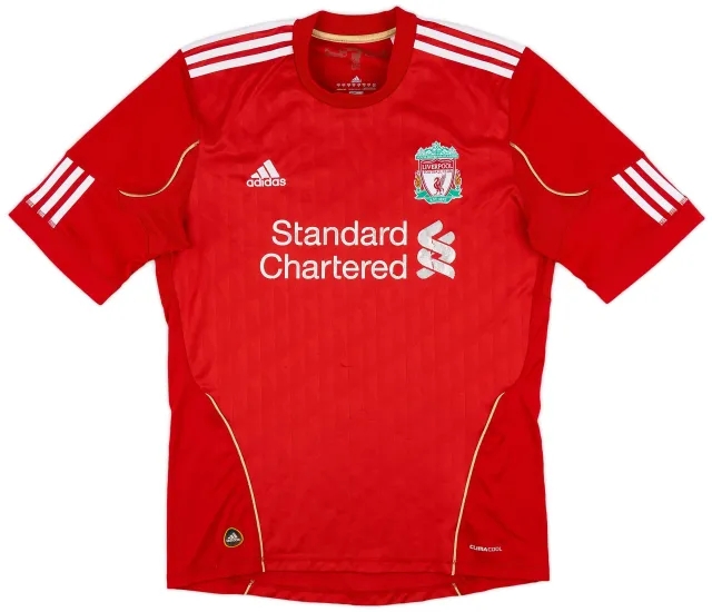 adidas 2010-12 Liverpool Home Shirt - 5/10 - (M)