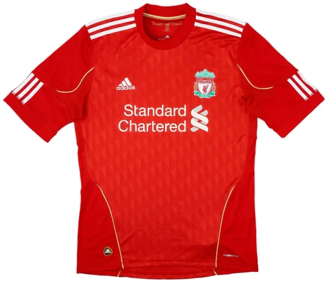 adidas 2010-12 Liverpool Home Shirt - 5/10 - (M)