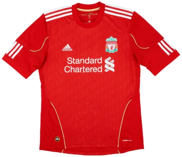adidas 2010-12 Liverpool Home Shirt - 5/10 - (M)