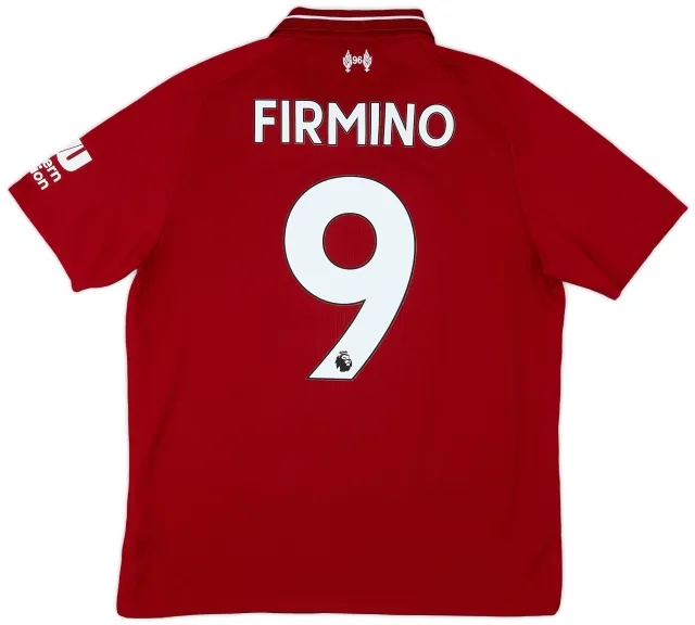NewBalance 2018-19 Liverpool Home Shirt Firmino #9 - 6/10 - (S)