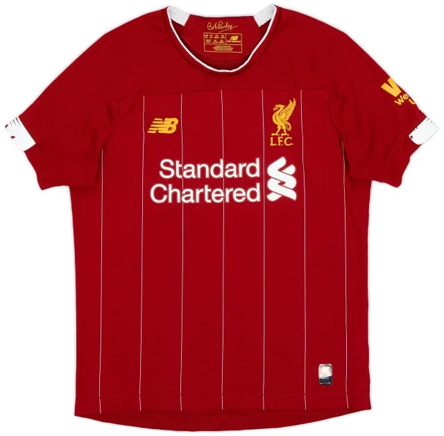 NewBalance 2019-20 Liverpool Home Shirt - 7/10 - (XL.Boys)
