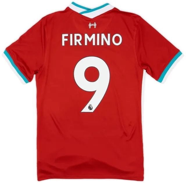 Nike 2020-21 Liverpool Home Shirt Firmino #9 - 6/10 - (S)
