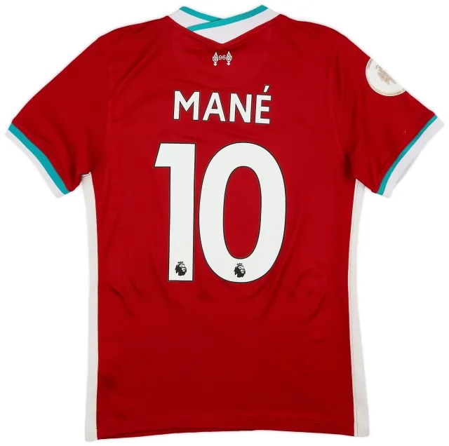 Nike 2020-21 Liverpool Home Shirt Mane #10 - 7/10 - (S)