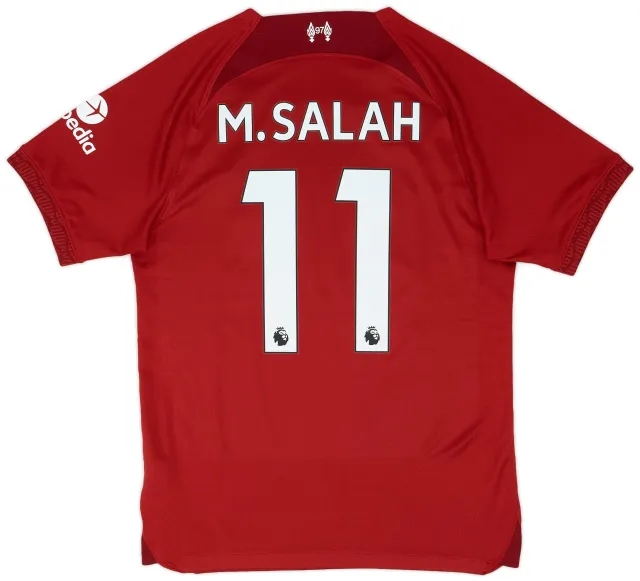 Nike 2022-23 Liverpool Home Shirt M.Salah #11 - 8/10 - (S)