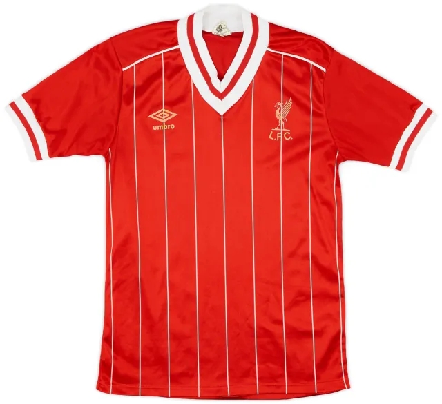 Umbro 1982-85 Liverpool Home Shirt - 7/10 - (S)
