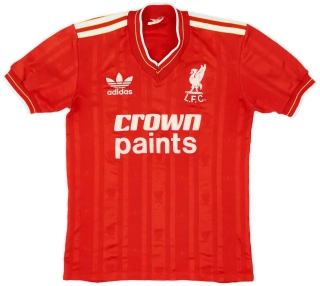 adidas 1985-87 Liverpool Home Shirt - 8/10 - (L.Boys)