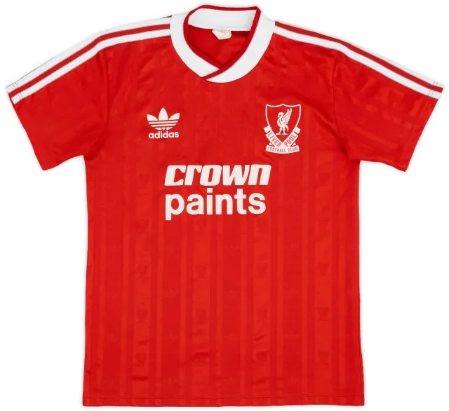 adidas Originals 1987-88 Liverpool Home Shirt - 7/10 - (S)