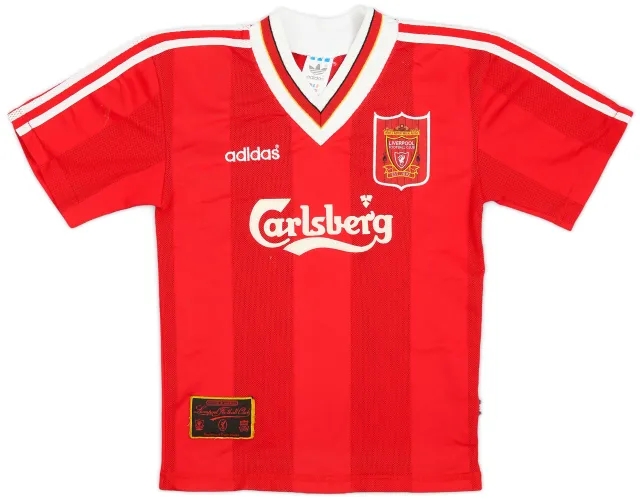 adidas 1995-96 Liverpool Home Shirt - 5/10 - (XS)