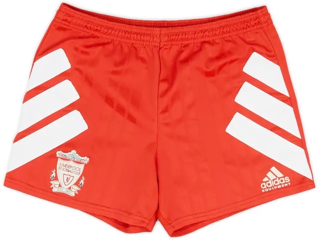 adidas 1993-95 Liverpool Home Shorts - 6/10 - (S)