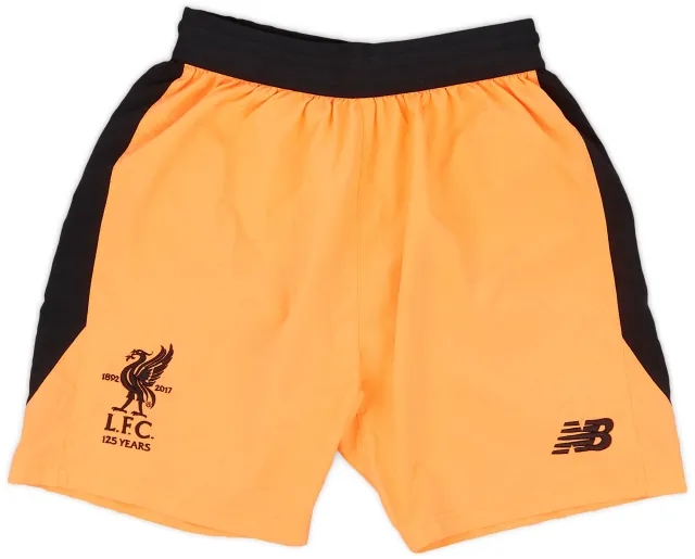 NewBalance 2017-18 Liverpool Third Shorts - Excellent 9/10 - (L.Boys)