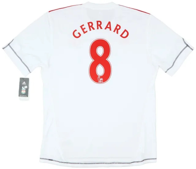 adidas 2009-10 Liverpool Third Shirt Gerrard #8 (XL)