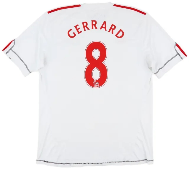 adidas 2009-10 Liverpool Third Shirt Gerrard #8 - 4/10 - (XL)
