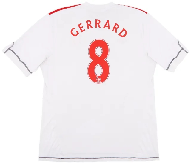 adidas 2009-10 Liverpool Third Shirt Gerrard #8 - 7/10 - (XL)