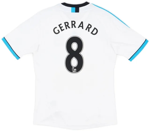 adidas 2011-12 Liverpool Third Shirt Gerrard #8 - 5/10 - (M)