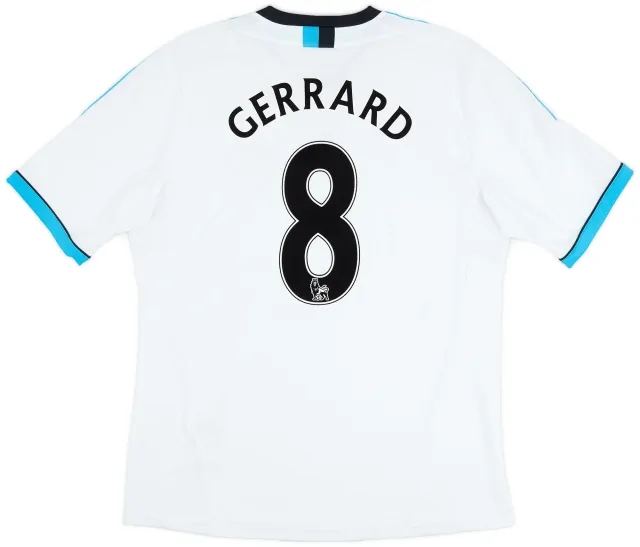 adidas 2011-12 Liverpool Third Shirt Gerrard #8 - 7/10 - (XL)